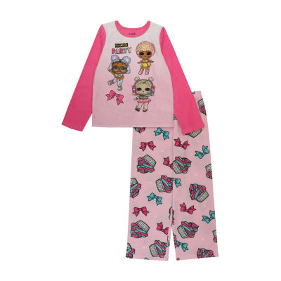 Little & Big Girls 2-pc. LOL Pant Pajama Set