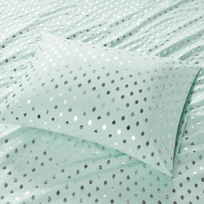 Intelligent Design Metallic Dot Printed Sheet Set