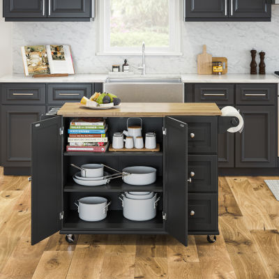 Homestyles Dolly Madison Kitchen Cart