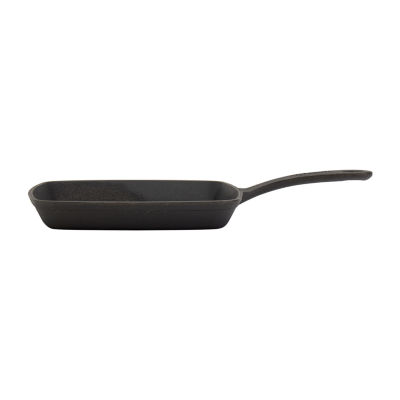 Mason Craft And More 8" Mcm Square Cast Iron Grill Pan