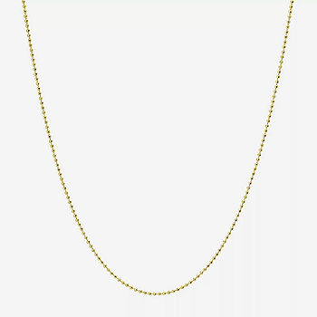 Made in Italy 24K Gold Over Silver Sterling Silver 24 Inch Solid Rope Chain  Necklace - JCPenney