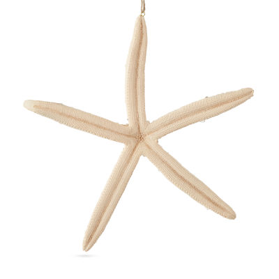 North Pole Trading Co. Resin Sea Star 2-pc. Christmas Ornament