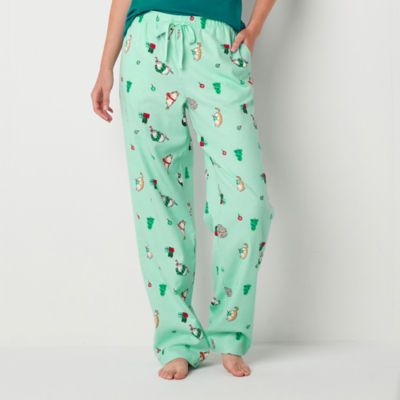 Sleep Chic Womens Tall Pajama Flannel Pants