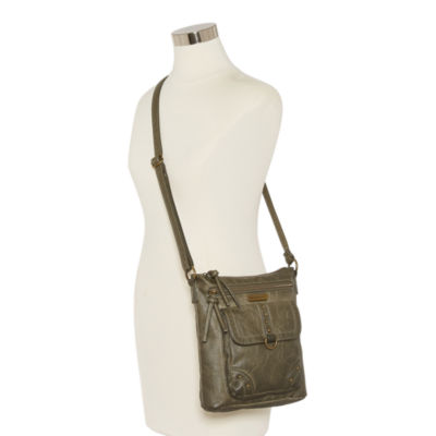 Stone Mountain Smokey Flap Crossbody Bag