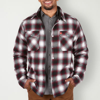 Heavy flannel hot sale shirt jacket