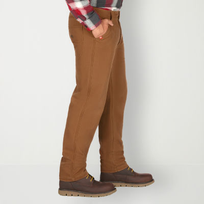 Men's Snowcat Fleece-lined Canvas Pants