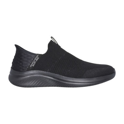 Skechers Mens Ultra Flex 3.0 Smooth Step Hands Free Slip-Ins Slip-On Walking Shoes Wide Width