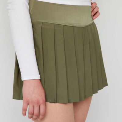 Self Esteem Womens Mid Rise Skater Skirt-Juniors