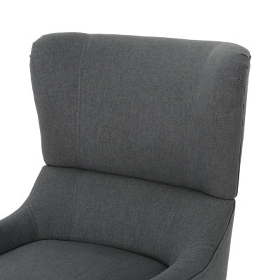 Quentin Curved Slope-Arm Chair