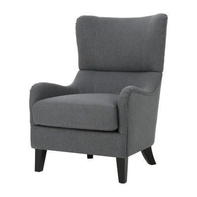 Quentin Curved Slope-Arm Chair
