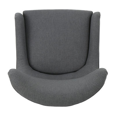 Quentin Curved Slope-Arm Chair