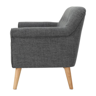 Mariah Roll-Arm Upholstered Loveseat