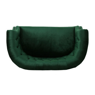 Milani Track-Arm Upholstered Loveseat