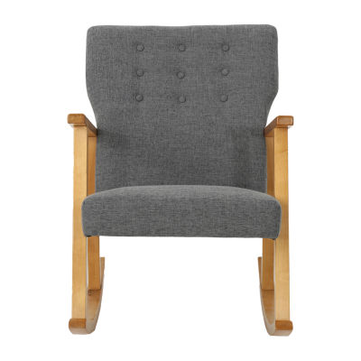 Harvey Tufted Track-Arm Recliner