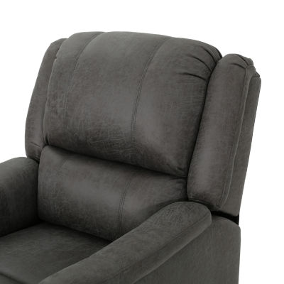 Jennette Swivel Sharkfin-Arm Recliner