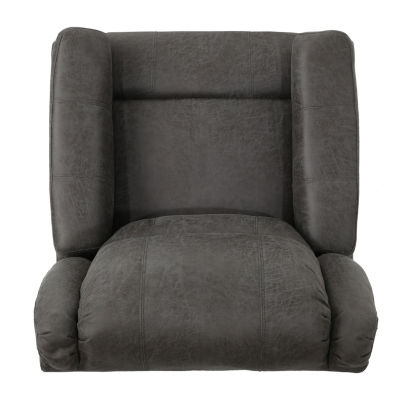 Jennette Swivel Sharkfin-Arm Recliner