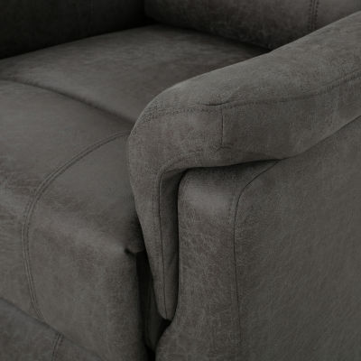 Jennette Swivel Sharkfin-Arm Recliner