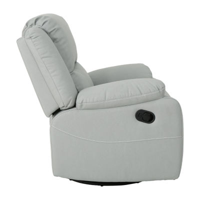 Malic Swivel Pad-Arm Recliner