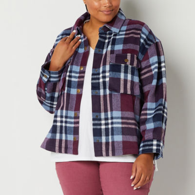 shirt jacket plus size