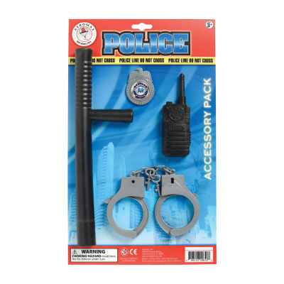 Little & Big  Unisex Police Officer Accessory Kit Costume Accessory