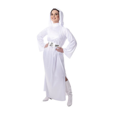 Womens Princess Leia Hooded Star Wars Costume