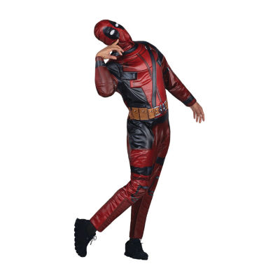 Mens Deadpool Qualux Costume - Dc Comics