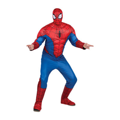 Mens Spiderman Qualux Costume - Marvel Avengers