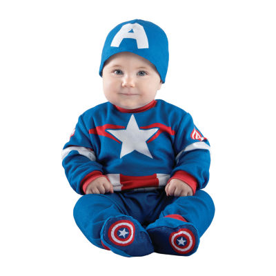 Baby Boys Captain America Costume - Marvel Avengers