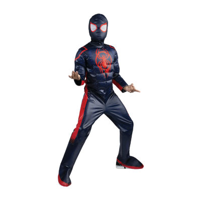 Boys Miles Morales Qualux Costume - Spiderman