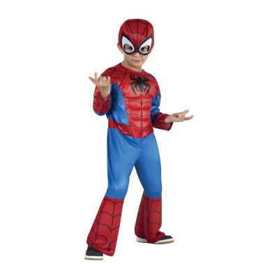 Toddler Boys Spiderman Costume - Marvel Avengers