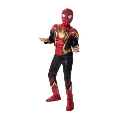 Boys Spiderman Integrated Suit Qualux Costume - Marvel Avengers