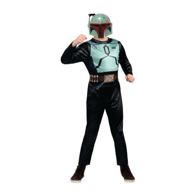 Little & Big  Boys Boba Fett Value Star Wars Costume