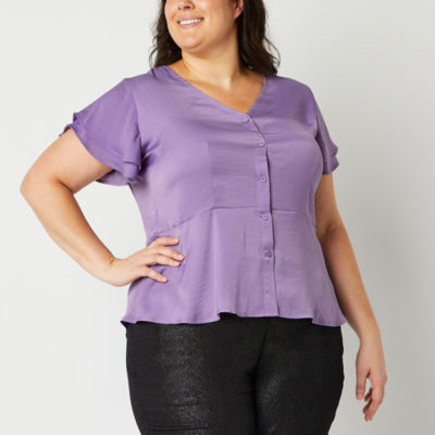 Jcpenney best sale peplum top