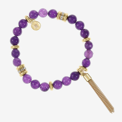 Mixit Semi Precious Quartz Stretch Bracelet