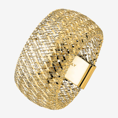 Womens 14K Gold Stretch Ring