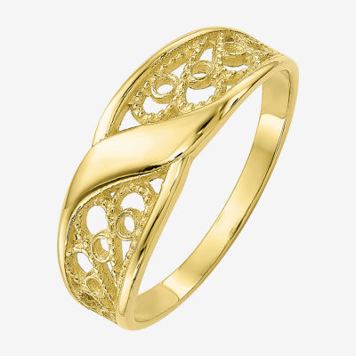 10K Yellow Gold Band