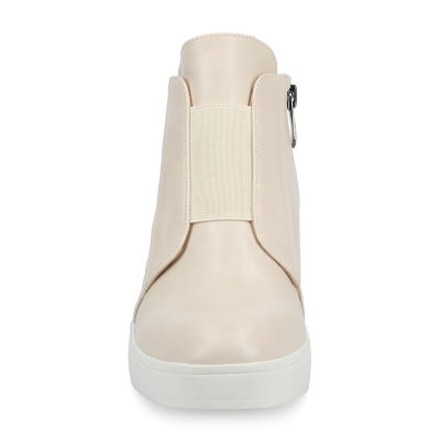 Journee Collection Womens Clara Wedge Sneaker