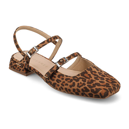 Journee Collection Gretchenn Womens Square Mary Jane Shoes, 12 Medium, Brown