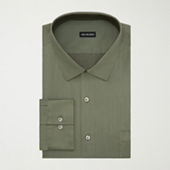Chemise Homme J. Ferrar 100% Coton Rayée - Taille 4X Big & Tall - Manches Longues, Neuve