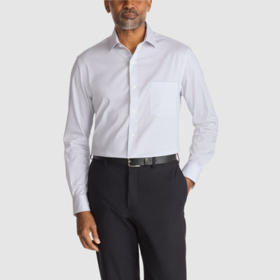 Van Heusen Ultra Wrinkle Free Mens Regular Fit Stretch Fabric
