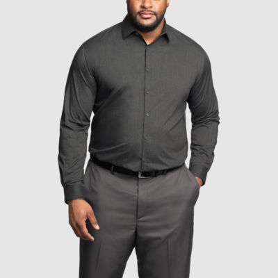 Van Heusen Big And Tall Comfort Performance Mens Regular Fit
