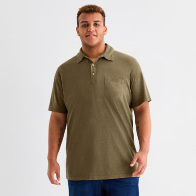 mutual weave Big and Tall Mens Regular Fit Easy-on Easy-off