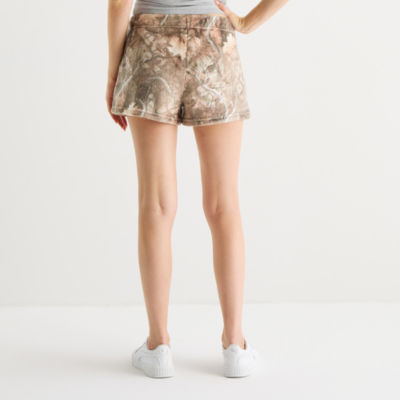 Forever 21 Juniors Womens Mid Rise Juniors Cozy Jogger Short