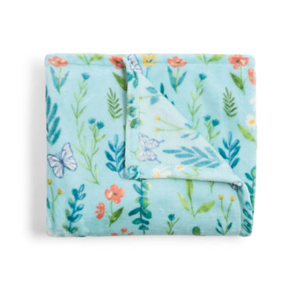 Home Expressions Velvet Plush Print Throw