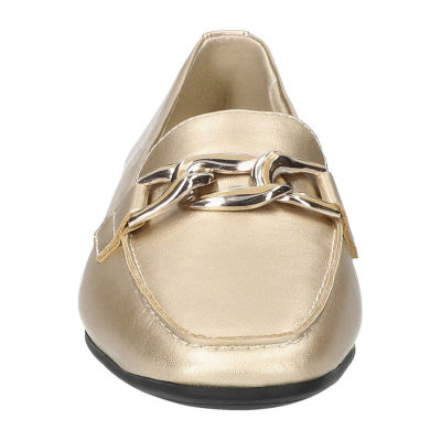 Easy Street Femi Womens Moc Square Toe Slip-On Shoe