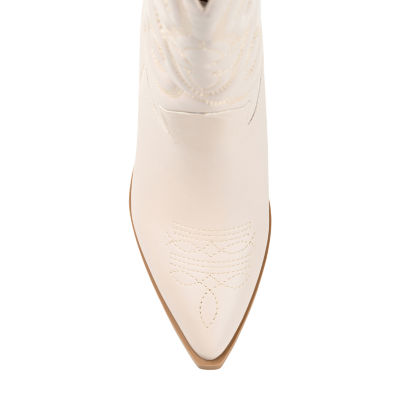Journee Collection Womens Chantry Stacked Heel Dress Boots