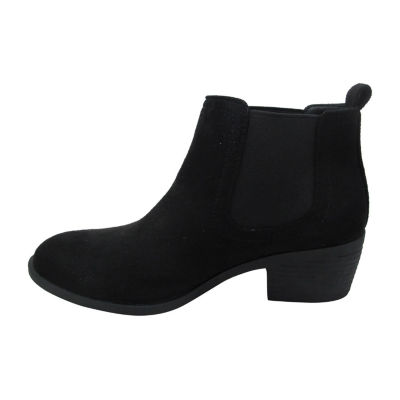 pop womens emmy block heel booties