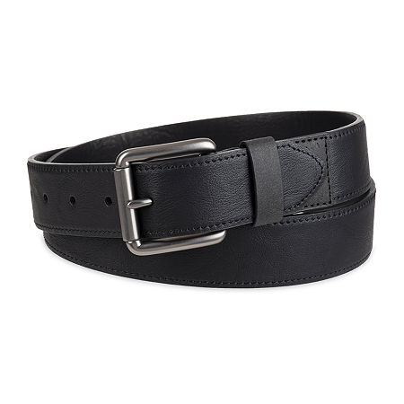 Levi's Roller Buckle Mens Belt, S (30-32), Black