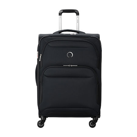 Delsey Paris Sky Max 2.0 Softside 24 Lightweight Luggage, One Size, Black