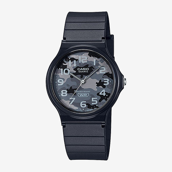 Casio Mens Black Strap Watch Mq24-8cl